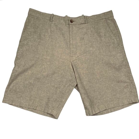 EUC - Perry Ellis Linen Blend Shorts - Picture 1 of 4